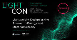 LightCon 2023 - die internationale Kongressmesse für den Leichtbau 